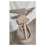Solid Wrought B.I.C. Omaha anvil comes with Stand
