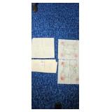 Rose quilt blocks to completed others on