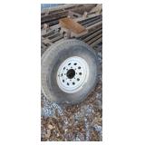 16" trailer tire with rim