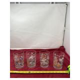 Walt Disney World set of four glasses