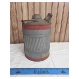One Gallon Tin Fuel Can