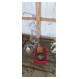 Prague lawn decor dress form display