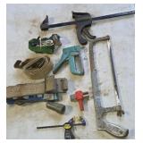 Clamps, Straps, Stapler