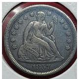 1857-O Seated Liberty Dime