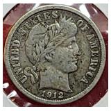 1912 Barber Dime