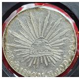 1890 Mexico 8 Realas
