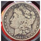 1901-S Morgan Silver Dollar
