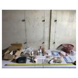 New smoke detector, light switch plate, butane