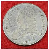 1817 Caped Bust Half Dollar