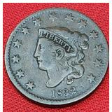 1832 Coronet Head One Cent