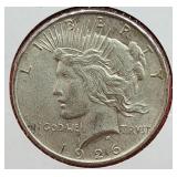1926-D Peace Silver Dollar