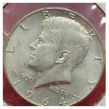 1964-D Kennedy Silver Half Dollar