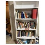 Book shelf with all books
