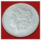 1890 UNC. Morgan Silver Dollar