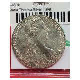Austria Maria Theresa, Silver Thaler (dollar)
