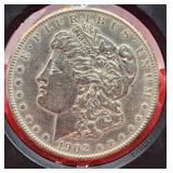 1902-O Morgan Silver Dollar