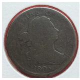 1805 Draped Bust Half Cent