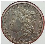 1892-O Morgan Silver Dollar
