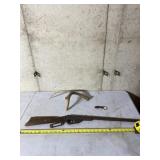 BB Gun, deer antler and bottle opener