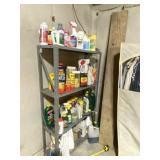 Shelf with all contents of weed killer, Devin