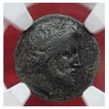 Thessaly Cannon 4th Century  BC AE Dichalkon Obv