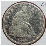 1876 Seated Liberty Half Dollar
