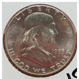1953 Franklin Silver Half Dollar