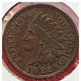 1892 Indian Head Penny