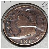 1814 USA Classic Head One Cent