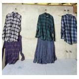 Flannel shirts size XL