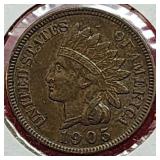 1905 Indian Head Penny
