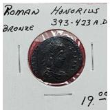393-423AD Roman Honorius Bronze