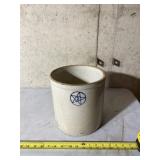 Two gallon blue star Crock