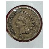 1862 Indian Head Penny