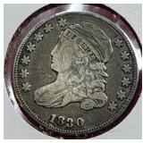 1830 Liberty Cap Dime