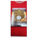 2010 Nation Parks Quarter Book Empty