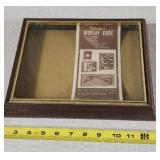 Glass and Wood Display Case