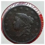 1819 Coronet Head One Cent
