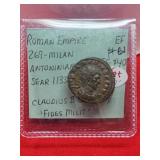269- Milan Antoninianus Sear Fides Milit