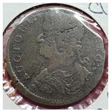 1787 Connecticut Colonial Copper, Draped Bust