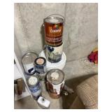 Paint some full some  half full