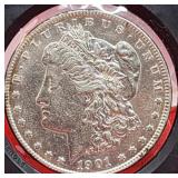 1901-O Morgan Silver Dollar