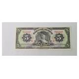 1970 Mexico Banco de Mexico 5 Pesos