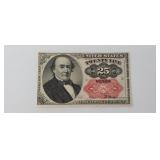 1874 25ï¿½ Cents Fifth Issue U.S. Fractional