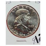 1963 Franklin Silver Half Dollar