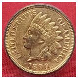 1890 Indian Head Penny