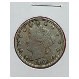 1908 Liberty Nickel W Cents