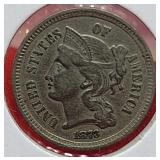 1873 3 Cent Nickel