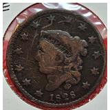 1828 Coronet Head One Cent