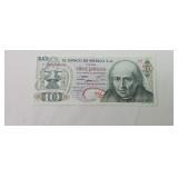 Mexico 10 Pesos 1971 Uncirculated Miguel Hidalgo